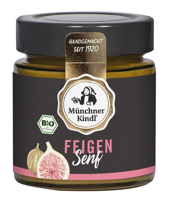 Produktfoto zu Feigensenf Münchner Kindl 125ml