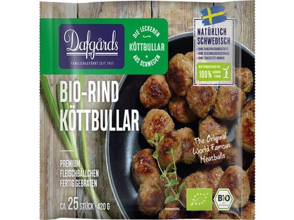Produktfoto zu TK Rind Köttbullar ca. 25 Stück