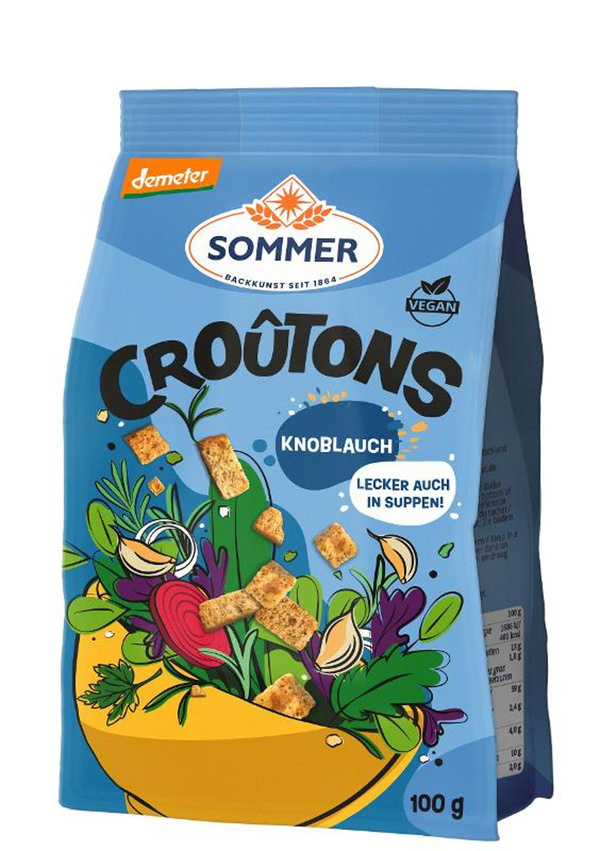 Produktfoto zu Croutons Knoblauch- geröstet vegan