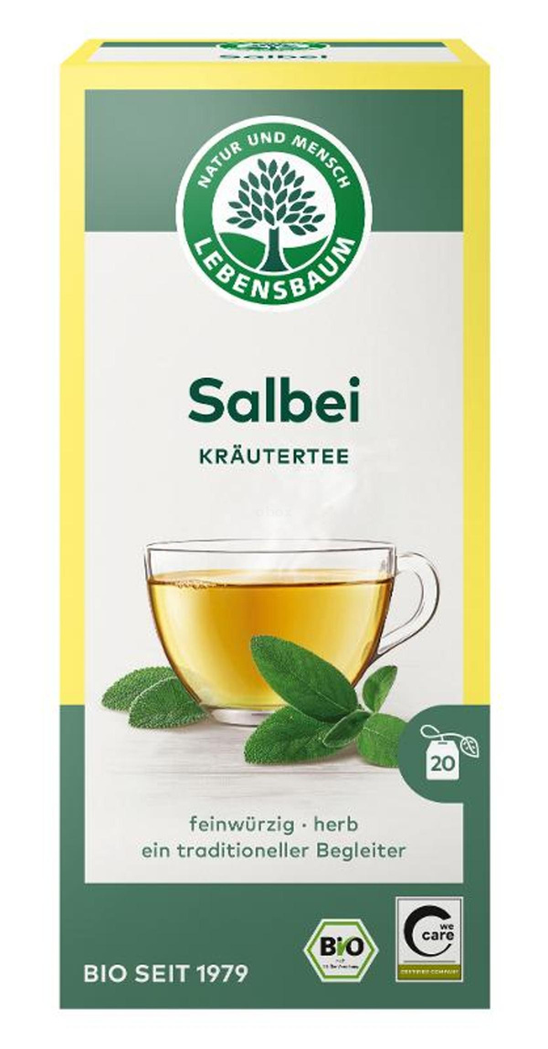 Produktfoto zu Salbei Kräutertee 20 Beutel
