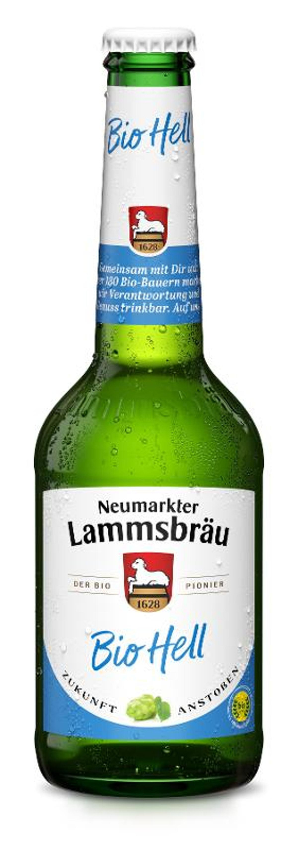 Produktfoto zu Lammsbräu Bio Hell 0,33L