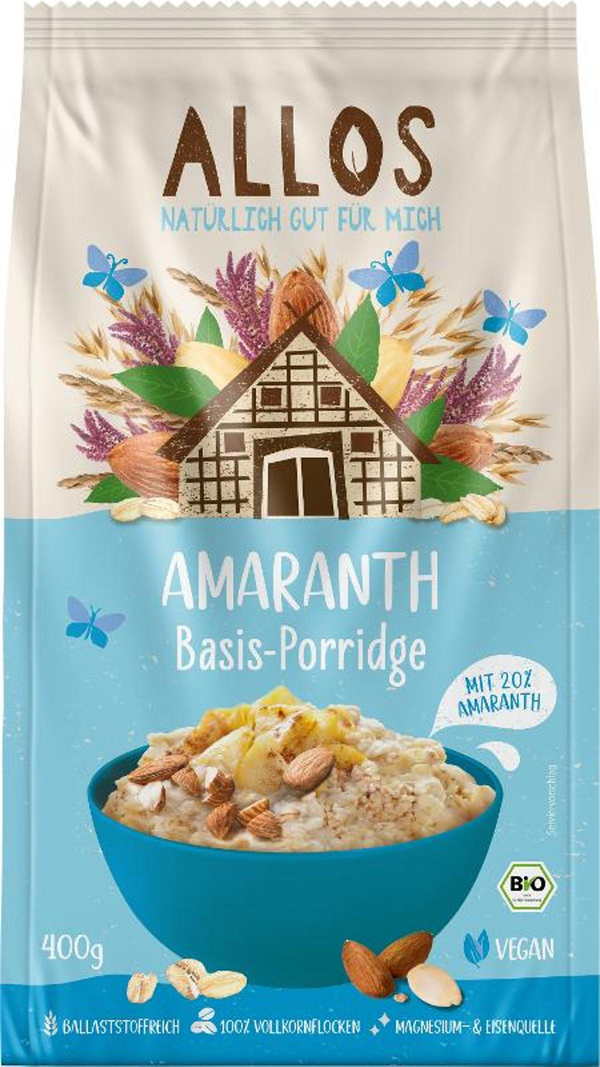 Produktfoto zu Amaranth Basis-Porridge 400g