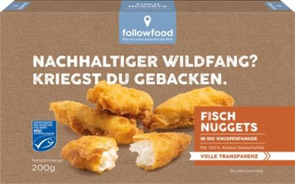 Produktfoto zu TK Fisch Nuggets 200g