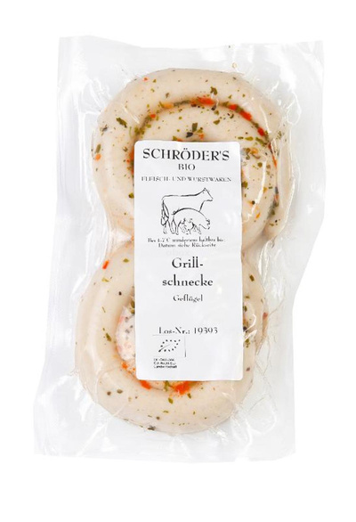 Produktfoto zu Grillschnecke Geflügel (2 Stück)