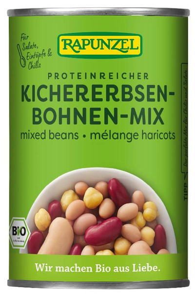 Produktfoto zu Bohnen-Mix in der Dose, 400g