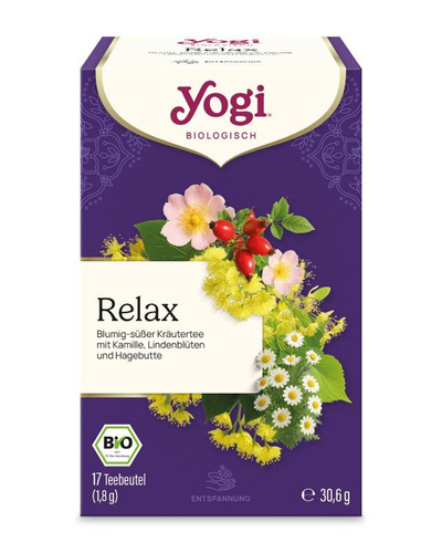 Produktfoto zu YogiTea Ruhe 17 Beutel