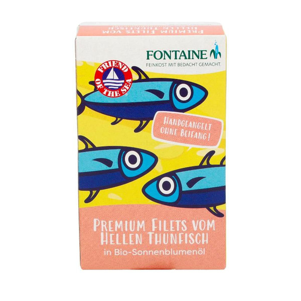 Produktfoto zu Thunfischfilets in Öl 120g
