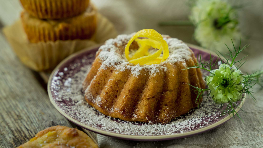 Rezeptbild für Pastinaken-Zitronen-Muffins