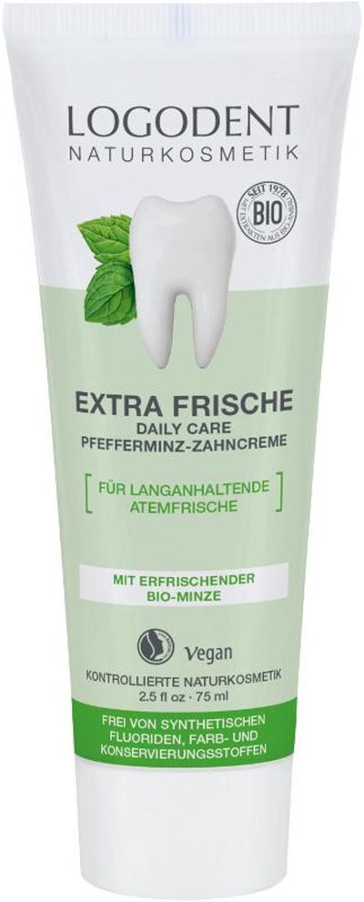 Produktfoto zu EXTRA FRISCHE Pfefferminz-Zahncreme 75ml