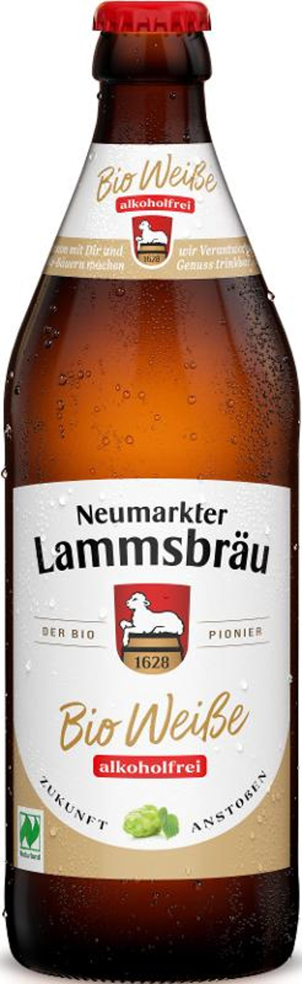 Produktfoto zu Lammsbräu Weisse alkoholfrei 0,5L