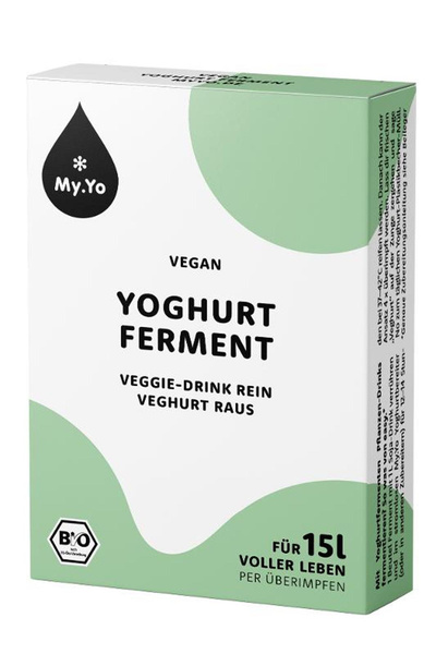 Produktfoto zu Yoghurt Ferment Vegan 3 Beutel á 5g