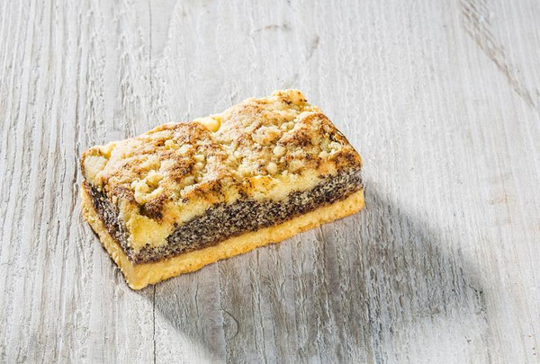 Produktfoto zu Mohn Kuchenschnitte