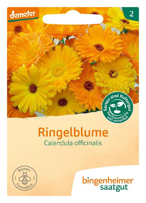 Produktfoto zu Saatgut Ringelblume "Calendula officinalis"