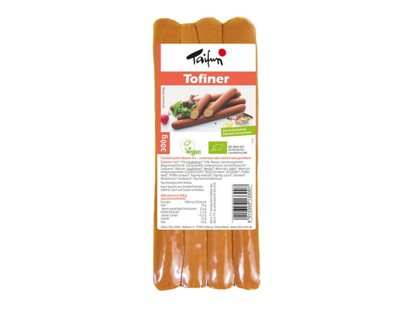 Produktfoto zu Tofiner vegane Wiener 300g