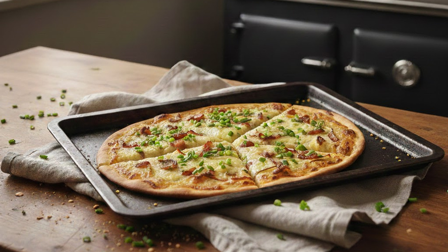 Rezeptbild für Flammkuchen