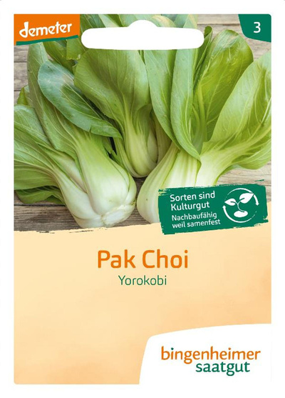 Produktfoto zu Saatgut Pak Choi Kohl Yorokobi