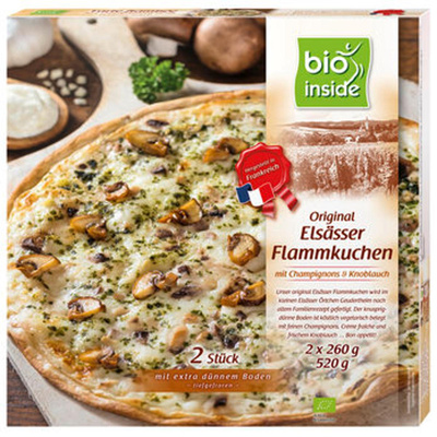 Produktfoto zu Flammkuchen Champignon 260g