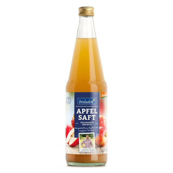 Produktfoto zu Apfelsaft Bioladen 0,7L