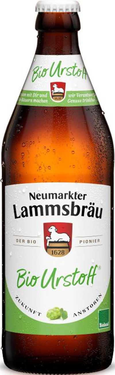 Produktfoto zu Lammsbräu Öko Urstoff 0,5 l