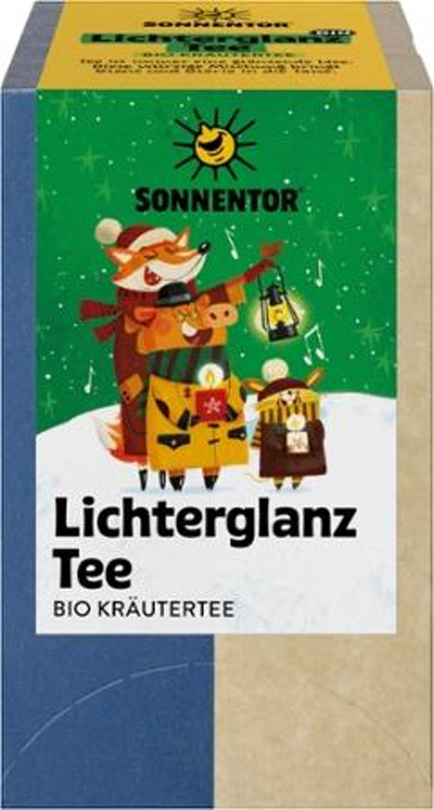Produktfoto zu Sonnentor Lichterglanz Kräutertee 18 Beutel