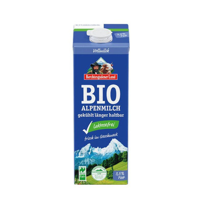 Produktfoto zu Alpenmilch laktosefrei 3,5%