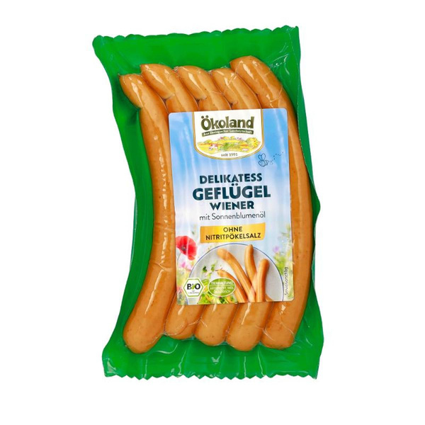 Produktfoto zu Delikatess Geflügel-Wiener 5 St. 200g