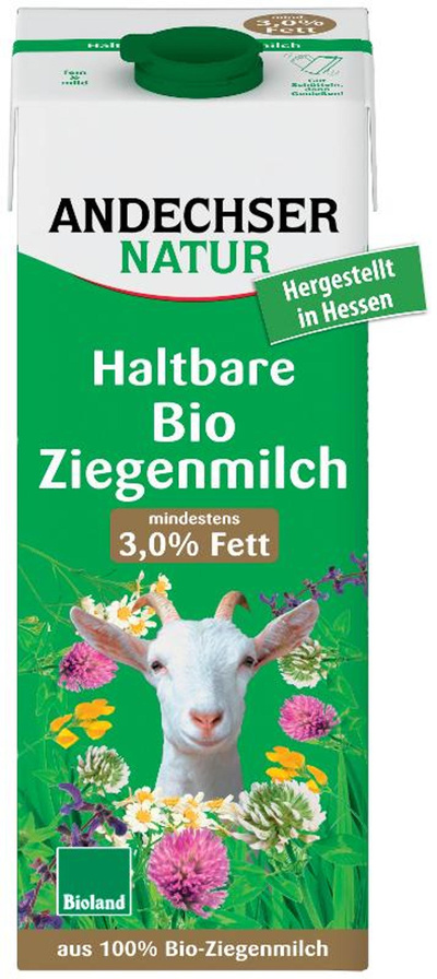Produktfoto zu Haltbare Ziegenmilch 3% 1L