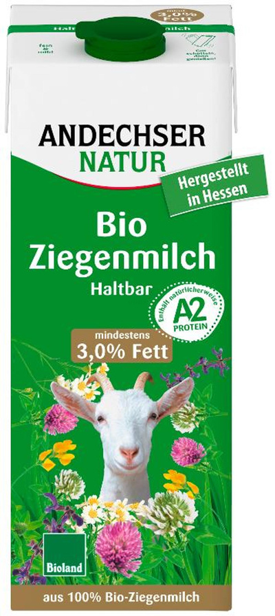Produktfoto zu Haltbare Ziegenmilch 3% 1L