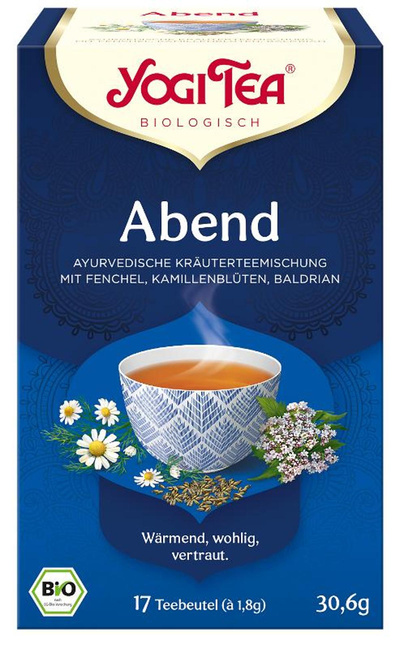 Produktfoto zu YogiTea Abend 17 Beutel