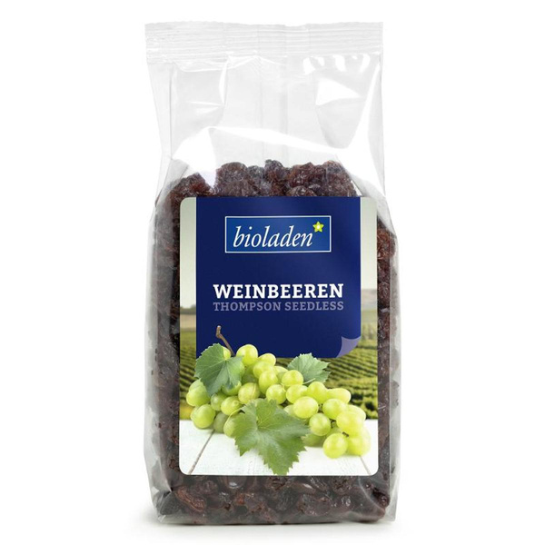Produktfoto zu Weinbeeren "Thompson Seedless" 250g