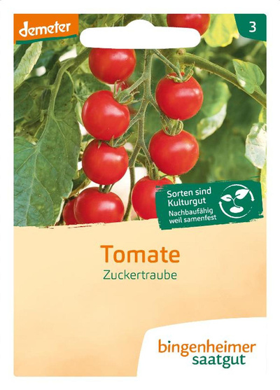 Produktfoto zu Saatgut Tomate "Zuckertraube"