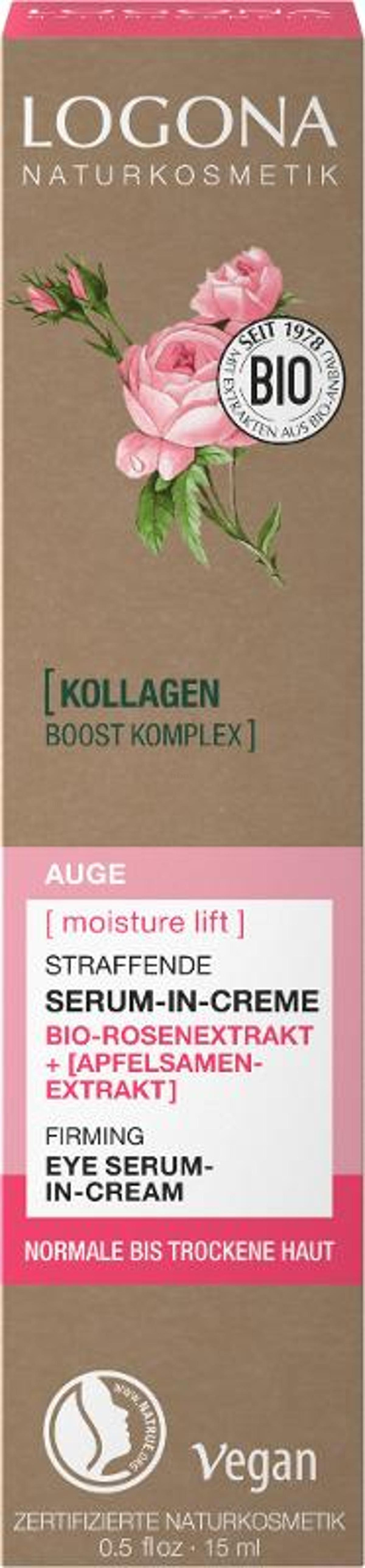 Produktfoto zu [moisture lift] Serum-in-Creme Rose & Apfel 15ml