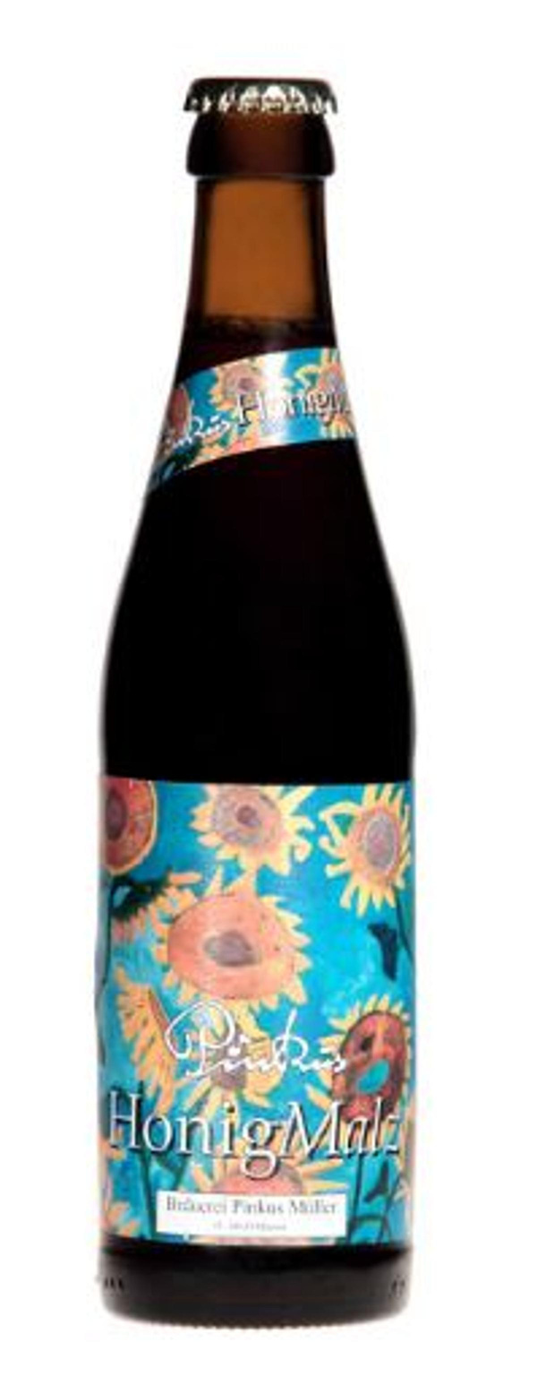 Produktfoto zu Pinkus HonigMalz Kiste 24*0,33L