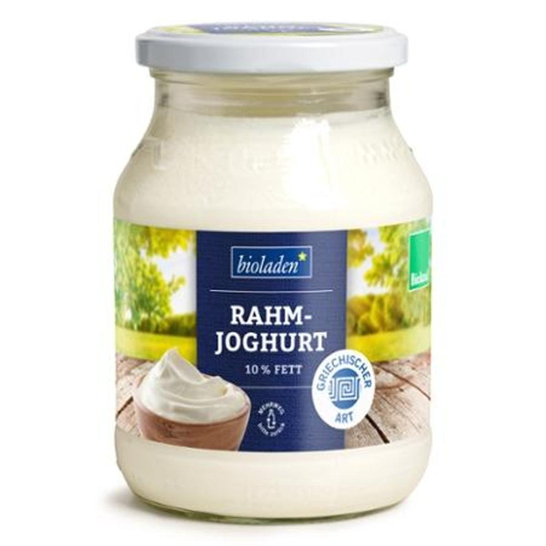 Produktfoto zu Rahmjoghurt sahnig mild 10% Fett 500g