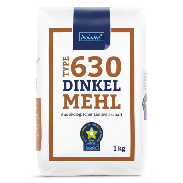 Produktfoto zu Dinkelmehl Type 630 1kg