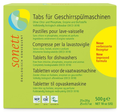 Produktfoto zu Tabs für Geschirrspülmaschinen 500g