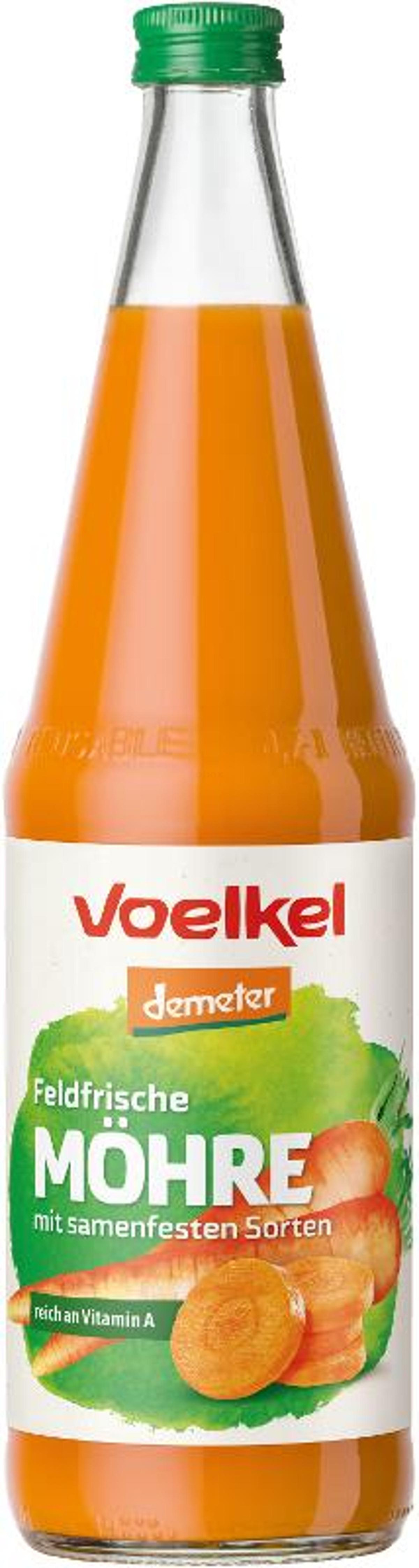 Produktfoto zu Feldfrische Möhre Saft 0,7L