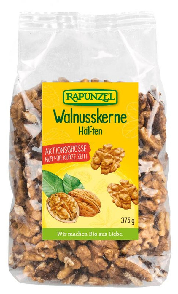 Produktfoto zu Walnuss Hälften 375g