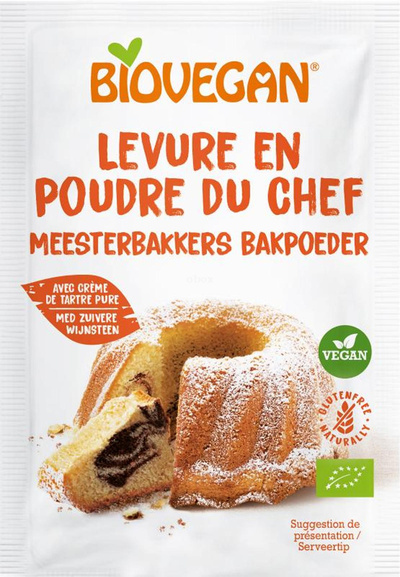 Produktfoto zu Backpulver mit Reinweinstein 3x17g vegan