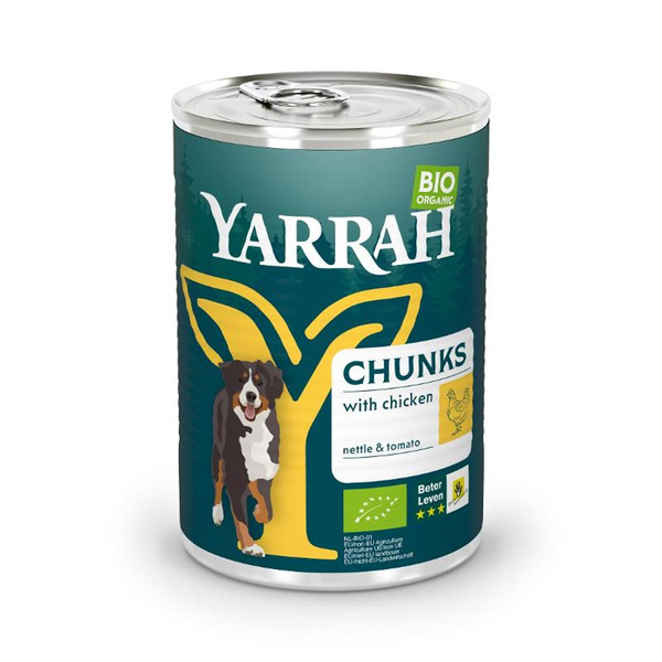 Produktfoto zu Hund Bröckchen Huhn mit Brennnessel & Tomate