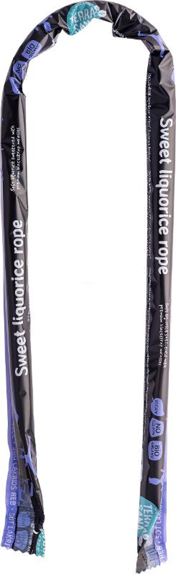 Produktfoto zu Lakritzschlange süß 65cm