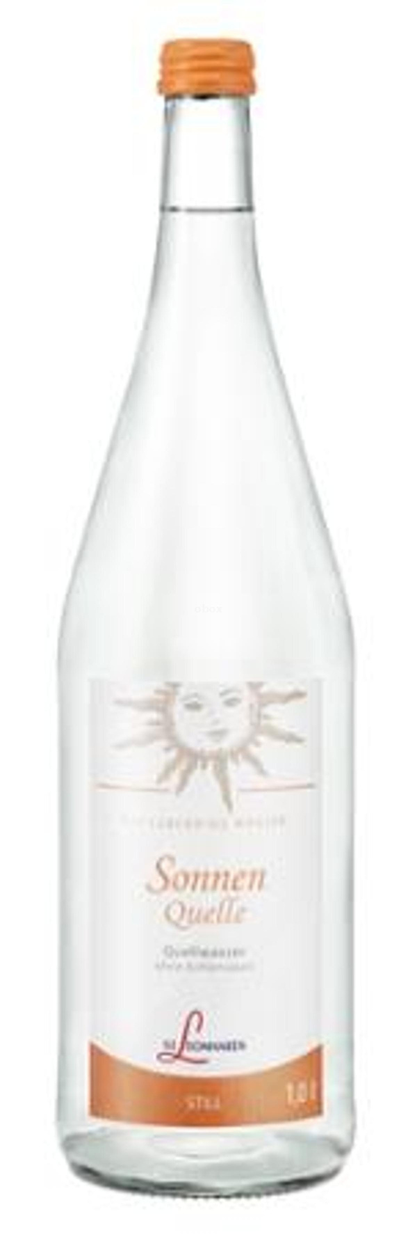 Produktfoto zu Wasser still St. Leonhards Sonnenquelle 1L