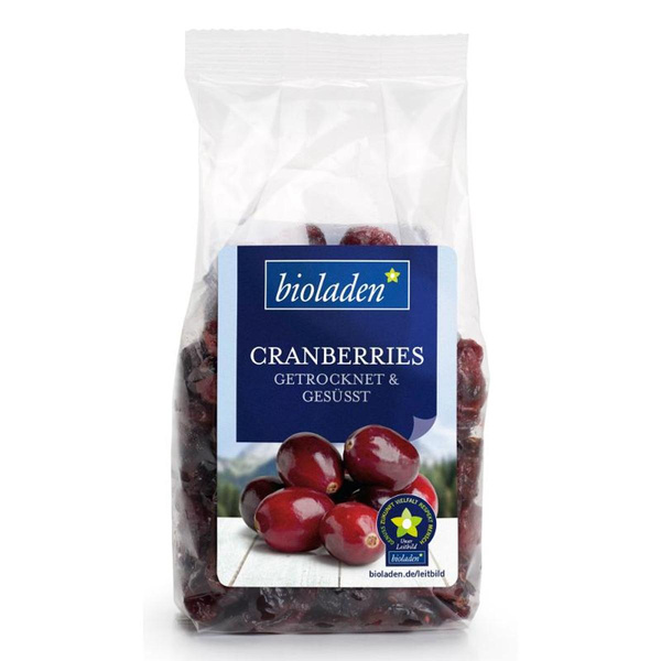 Produktfoto zu Cranberries getrocknet & gesüßt 200g