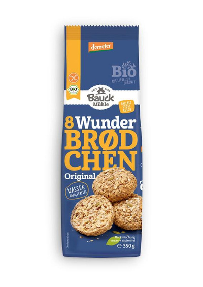 Produktfoto zu Backmischung für 8 WunderBrødchen - glutenfrei