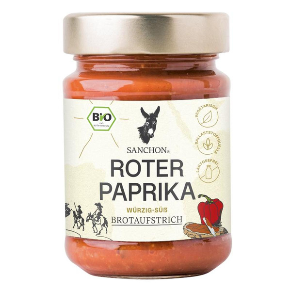 Produktfoto zu Brotaufstrich Roter Paprika 190g