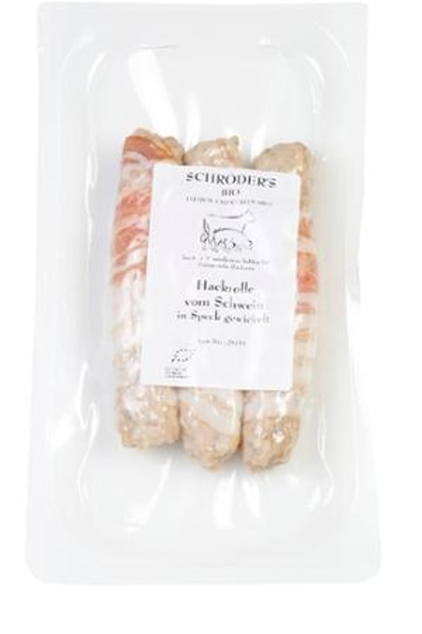 Produktfoto zu Hackrolle mit Bacon (3 Stück)