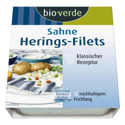 Produktfoto zu Sahne-Heringsfilets 350 g