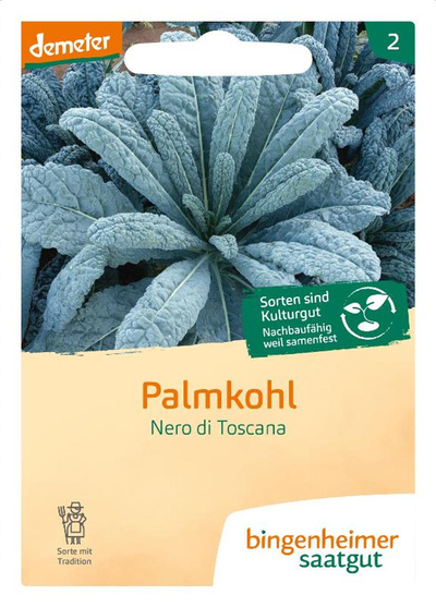 Produktfoto zu Saatgut Palmkohl Nero di Toscana