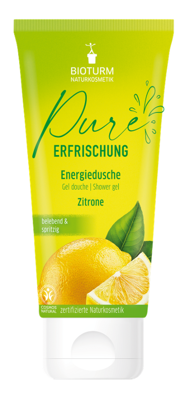 Produktfoto zu Bioturm Energiedusche Pure Erfrischung 200ml