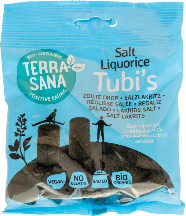 Produktfoto zu Salty Tubi's Salzlakritz 100g
